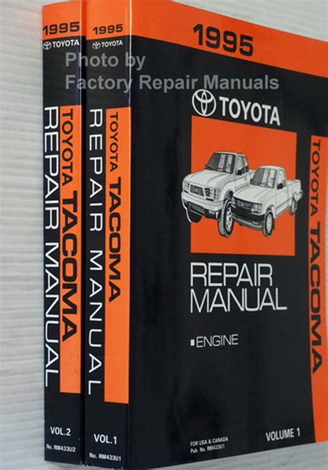 Toyota Tacoma Service Manuals [1995